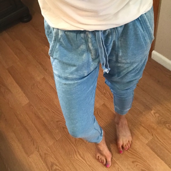 Last๐Soft burnt out joggers - Picture 2 of 8